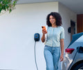 Wallbox Pulsar Plus installée en extérieur - recharge voiture électrique Maroc